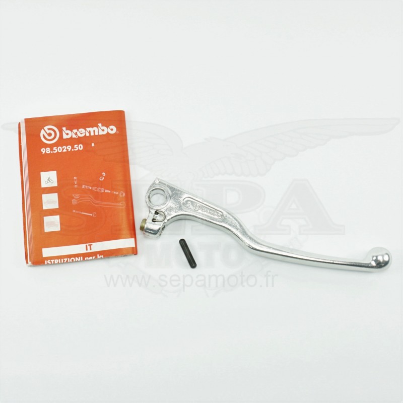 Poignée Frein YZ80 YZ125 Paire Leviers De Frein Moto Universels - Alliage Aluminium Argent - Pour YZ80/YZ125/TW200/XT250... Maitre Cylindre Frein Avant Moto